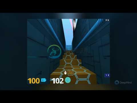 DeepMind Lab - Stairway to Melon Level