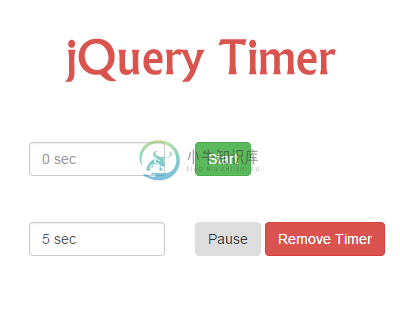 jQuery Timer Plugin