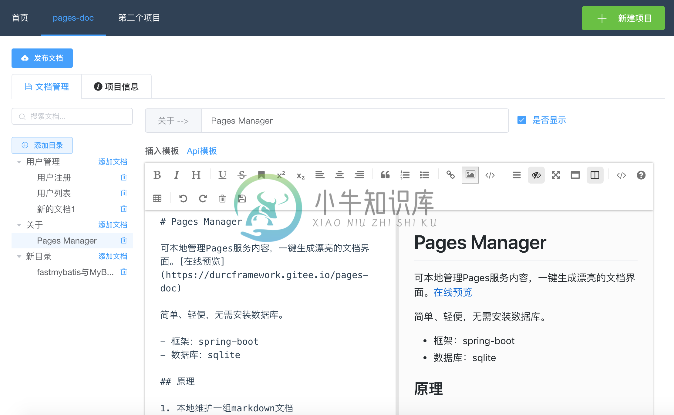 pagesmanager