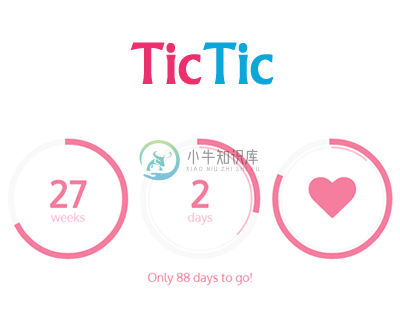 TicTic – jQuery Pregnancy Ticker