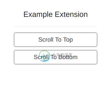 Example Extension Popup