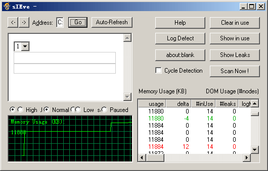 IE Sieve，检测 IE 内存泄露