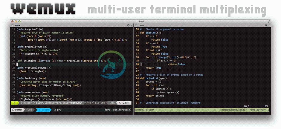 wemux: Multi-User Tmux Sessions Made Easy