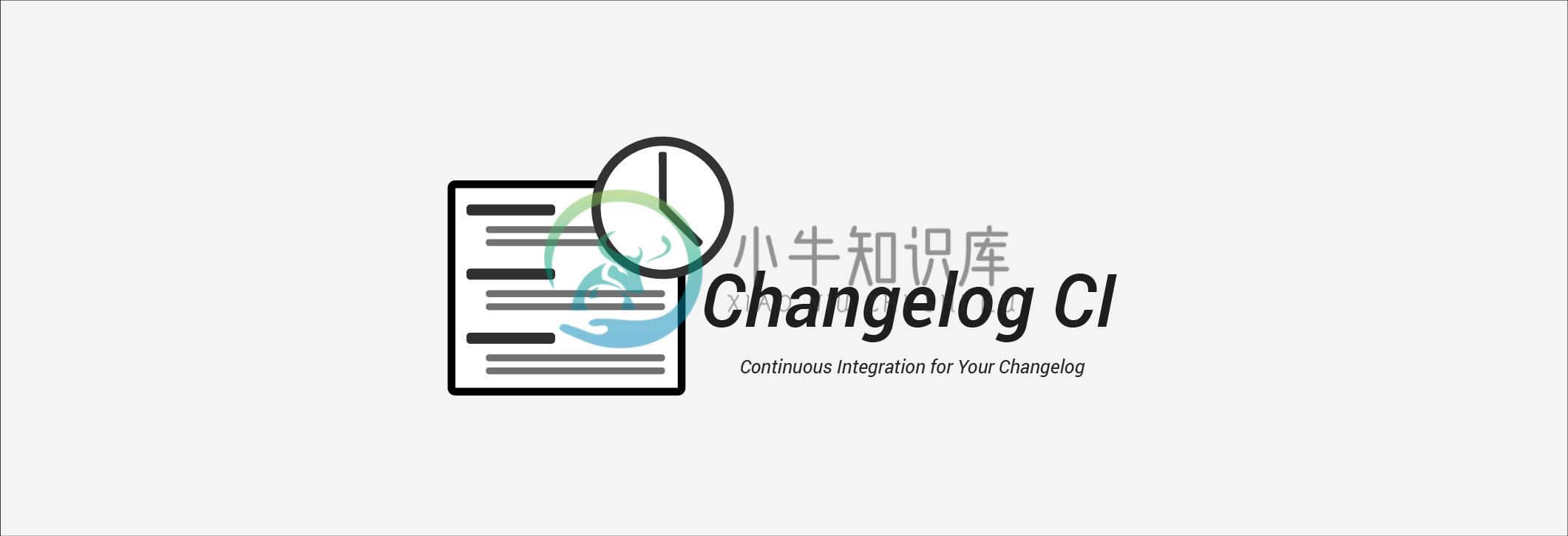 Changelog CI Banner