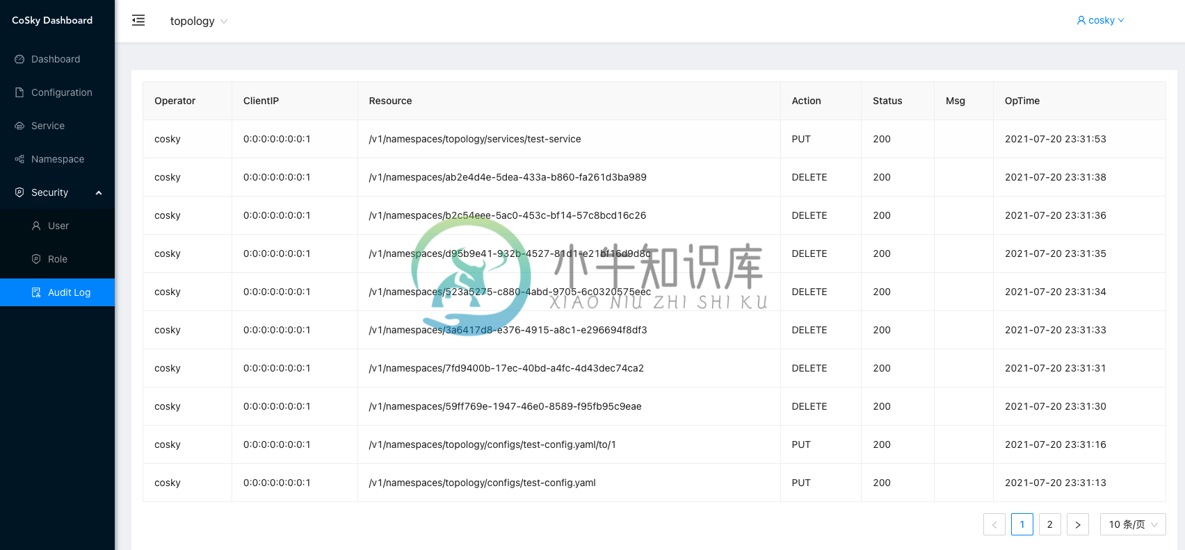 dashboard-audit-log