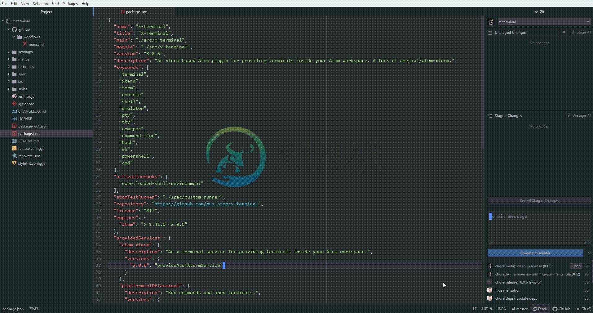 X-Terminal profiles demo