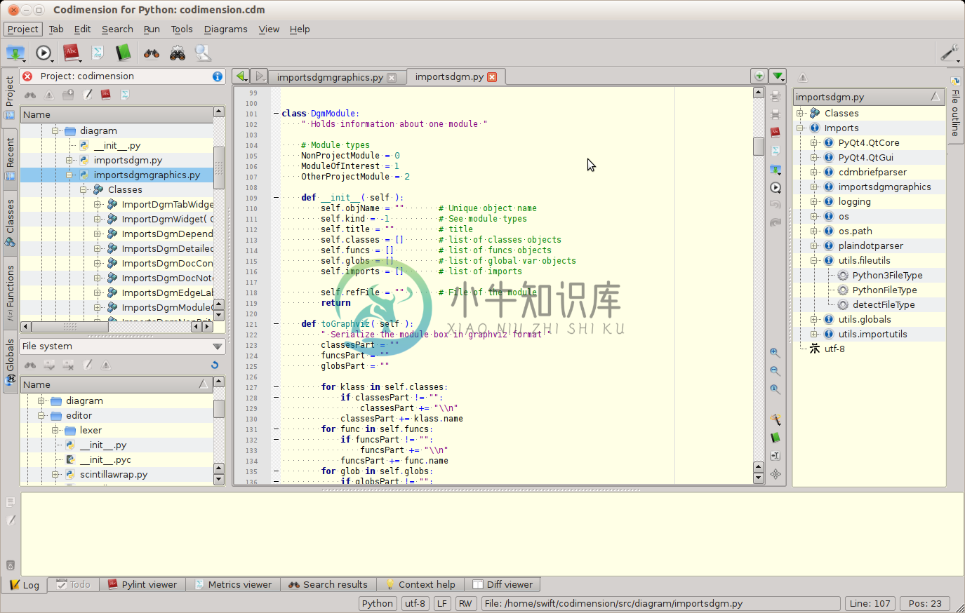 Codimension —— Python 集成开发环境