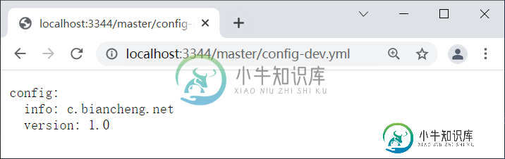Spring Cloud Config 访问配置文件