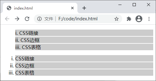 list-style-position 属性演示