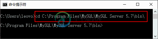 定位MySQL的bin目录